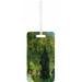 Vincent Van Gogh Avenue in the Park Standard Sized Hard Plastic Double Sided Luggage Identifier Tag