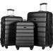 Yinyinxull 3 Piece Luggage Sets, Hardside Spinner Suitcases with TSA Lock