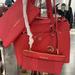 Michael Kors Bags | Michael Kors Maisie Large Pebbled Leather 3-In-1 Tote Bag | Color: Gold/Red | Size: Large