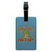 Care Bears: Unlock the Magic Sun's Out Fun's Out Rectangle Leather Luggage Card Suitcase Carry-On ID Tag