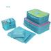 Ultra Light 6 Piece Packing Cubes Travel Luggage Organizers Laundry Bag