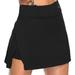 Womenï¼‡ s High Waist Mini Skirt Simple Casual Stretchy Skate Skirt