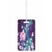 Floral Batik Pattern Jacks Outlet TM Double-Sided Luggage Identifier Tag