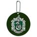 Harry Potter Slytherin Painted Crest Round Luggage ID Tag Card Suitcase Carry-On