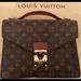 Louis Vuitton Bags | Louis Vuitton Monceau Vintage Bag With Brand New Strap Reversible Blk/Monogram | Color: Brown | Size: 11”Lx 9”Hx 3”W