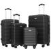 Famure 4 Pcs Luggage Set Trolley Spinner Suitcase Hardshell Travel Bag 16" 20" 24" 28"