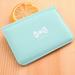 RETAP Cute Bow Credit Card Holder Women Girls PU Leather Business Cards ID Card Passport Card Wallet Bag