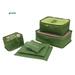 TANGNADE Ultra Light 6 piece Packing Cubes Travel Luggage Organizers Laundry Bag