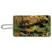 Jungle Life Leopard Cat Toucans Monkeys Wood Luggage Card Suitcase Carry-On ID Tag