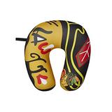 NHL Chicago Blackhawks Impact Neck Pillow, Black