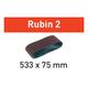 Schleifband L533X 75-P40 RU2/10 Rubin 2 – 499155 - Festool