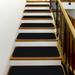 Black 0.3 x 8.5 W in Stair Treads - Andover Mills™ Idlewild Stair Tread Synthetic Fiber | 0.3 H x 8.5 W in | Wayfair