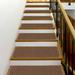 Brown 0.3 x 8.5 W in Stair Treads - Andover Mills™ Idlewild Stair Tread Synthetic Fiber | 0.3 H x 8.5 W in | Wayfair