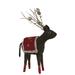 The Holiday Aisle® Festive Reindeer w/ Red Blanket, Felt | 8.5 H x 2 W x 5 D in | Wayfair 98839D2C6EAB48B587451CDB84B9481C