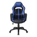 Inbox Zero Influx Gaming Chair Faux Leather in Blue | 44 H x 23.25 W x 27.25 D in | Wayfair 2CCBE3ECCD9343FD8A7BE1365FC4BC02