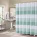 Wade Logan® Anguri Geometric Single Shower Curtain Polyester in Gray | 72 H x 70 W in | Wayfair 0BF3A38D9CB9488898A4C30709EF4432