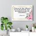Trinx Praise Ye The Lord Psalm 112:1 Christian Home Décor Wall Art Scripture Ready Canvas in Green/Pink | 12 H x 16 W x 1.25 D in | Wayfair
