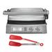 Cuisinart GR-150 Griddler Deluxe with Nylon Flipper Tongs - 15.98" x 14.60" x 7.87"