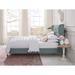 Adela Button Tufted Headboard Bed