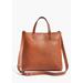 Madewell Bags | Nwt Madewell The Zip-Top Transport Crossbody | Color: Brown/Tan | Size: 9 7/8"H X 10 1/4"W X 3 1/4"D