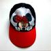 Disney Accessories | Disney Little Girl Red Minnie Mouse Hat Size 3yr- 4yr | Color: Black/Red | Size: Osb