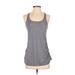 Gap Fit Active T-Shirt: Gray Activewear - Women's Size X-Small