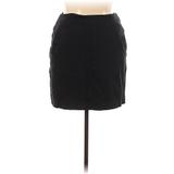 Lands' End Casual Skirt: Black Solid Bottoms - Women's Size 14 Petite