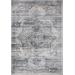 MDA Home Angel 5'x7' Abstract Polypropylene Fabric Area Rug in Gray - MDA Rugs AL0357