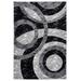 "MDA Home Orelsi Gray Contemporary Polypropylene Area Rug - 6'9"" x 9'6"" - MDA Rugs OR44710"