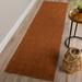 Orange 30 x 0.55 in Indoor Area Rug - Bayou Breeze Dionne Hand Hooked Wool Paprika Area Rug Wool | 30 W x 0.55 D in | Wayfair