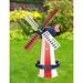 Outdoor Windmill Windmill Resin/Plastic | 60 H x 16 W x 16 D in | Wayfair 302A1