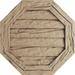 Ekena Millwork Timberthane Octagonal Faux Wood Non-Functional Gable Vent, Primed Tan | 21 H x 21 W in | Wayfair GVUROC21X21DRWPR