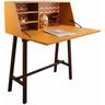 Bureau cabinet haut Emile - Jaune