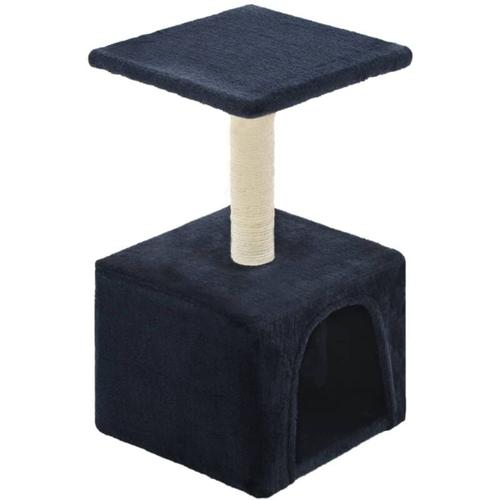 Katzen-Kratzbaum Sisal 55 cm Dunkelblau vidaXL