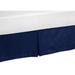 Sweet Jojo Designs Navy Queen Bed Skirt