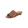 Women's The Capri Slip On Mule by Comfortview in Leopard (Size 8 M)