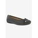 Wide Width Women's Sloop Flat by Bellini in Grey (Size 7 1/2 W)