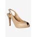 Women's Onille Slingback Pump by J. Renee in Gold (Size 8 1/2 M)