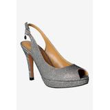 Women's Onille Slingback Pump by J. Renee in Pewter (Size 8 M)