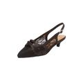 Women's The Poppy Slingback by Comfortview in Black Lace (Size 10 M)