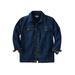 Men's Big & Tall Liberty Blues™ Denim Jacket by Liberty Blues in Stonewash (Size 4XL)