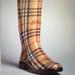 Burberry Shoes | Burberry Vintage Rainboots | Color: Black/Tan | Size: 8