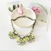 J. Crew Jewelry | J. Crew Multicolor Statement Necklace Yellow | Color: Yellow | Size: Os