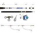 Mitchell AMZ Neuron Dorade Spin Fishing Combo, Boat Fishing, Dorade, bottom sea fishing, dorade, sea bream, porgy, gilthead, triggerfish, seabass, flounder and whiting, white / blue, 2.12m | 60-120g