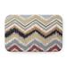 e by design Chevron Pet Feeding Placemat | 0.5 H x 24 W x 17 D in | Wayfair PMRSN142BL14TA6-S