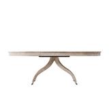 Theodore Alexander Composition Extendable Solid Wood Dining Table Wood/Metal in Brown/Gray/Red | 30 H in | Wayfair 5402-025