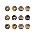 Evergreen Enterprises, Inc 12 Piece NHL Team Holiday Ball Ornament Set Plastic in Black/Yellow | 3 H x 3 W x 3 D in | Wayfair 3OT437212