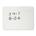 Charles Leonard Co. Wall Mounted Interactive board 9" X 12" Melamine in White | 1.56 H x 12 W in | Wayfair CHL35100-12