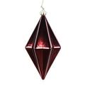 The Holiday Aisle® 5.5" Finial Ornament, 4 pieces per bag Plastic in Red | 3 H x 3 W x 0.3 D in | Wayfair 9899686F77DA4A4F9760A3F223CAC624