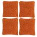 Latitude Run® Ailise Chenille 18" Throw Pillow Cover Chenille in Orange | 18 H x 18 W x 4 D in | Wayfair C99EFD65EF7A47C1892094DF83317CDA